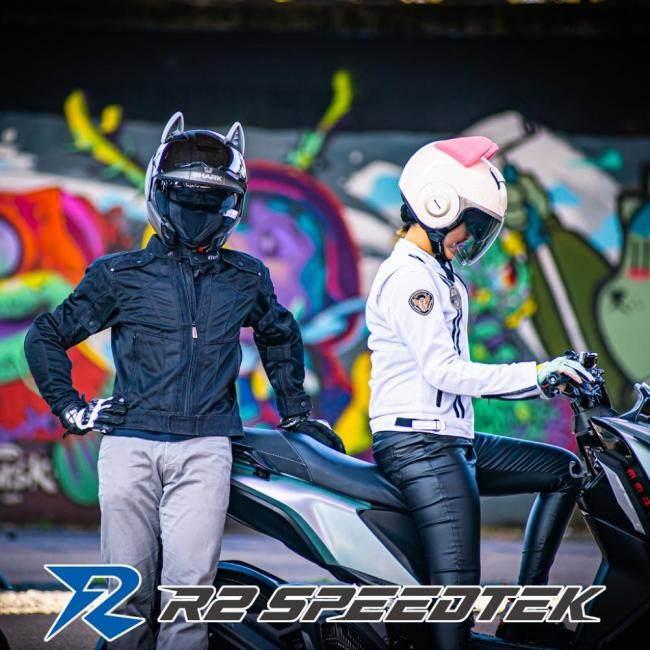 R2 SpeedTek アールツースピードテック ヘルメット猫耳キット 汎用