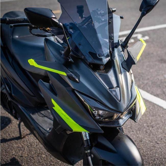 R2 SpeedTek アールツースピードテック SWLF サイドウイングレットキット X-FORCE カラー：レッド FORCE ...