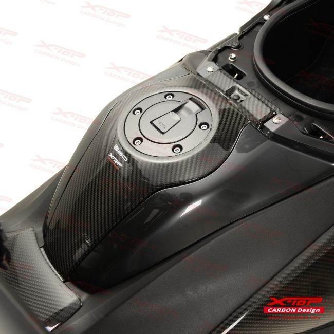 X-TOP エックストップ タンクセンターカバー TMAX560 YAMAHA ヤマハ 