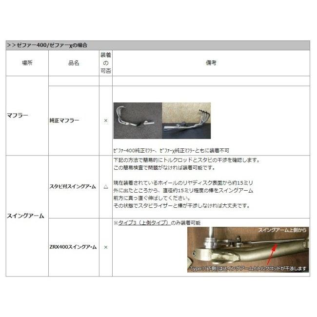 SPEC ENG. スペックエンジニアリング ブレンボ2POT リヤフローティングキット タイプ-I フルオプションセット カラー：シルバー ゼファーX KAWASAKI カワサキの画像