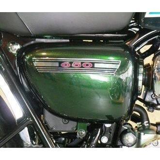 INADOME イナドメ 650サイドカバーエンブレム W650 KAWASAKI カワサキ