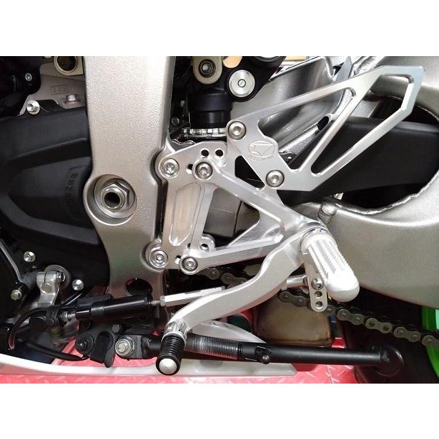 BEET ビート ハイパーバンク カラー：パープル(カラーオーダー仕様) Ninja ZX-6R KAWASAKI カワサキ バックステップ ステップ 足回り | BEET