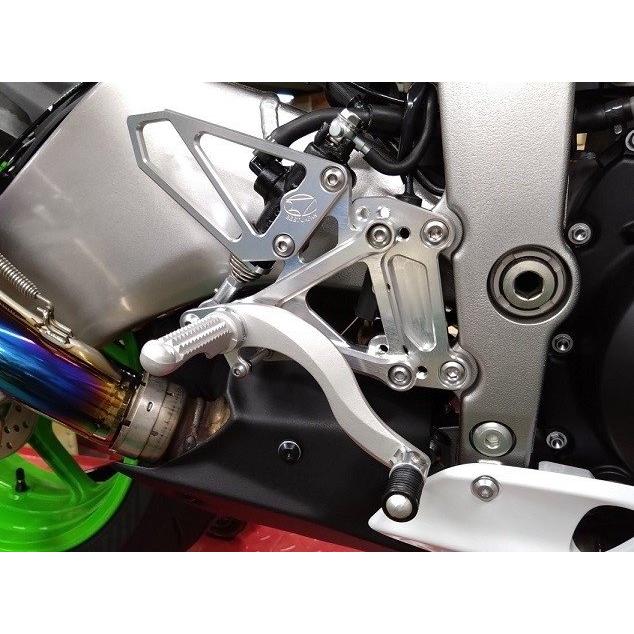 BEET ビート ハイパーバンク カラー：ブラウン(カラーオーダー仕様) Ninja ZX-6R KAWASAKI カワサキ バックステップ ステップ 足回り | BEET | 01