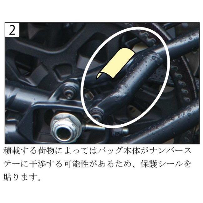 DEGNER デグナー ステー付きシンセティックレザーサドルバッグ スポーツスターS(RH1250S) HARLEY-DAVIDSON ハーレーダビッドソン サイドバッグ | DEGNER | 11