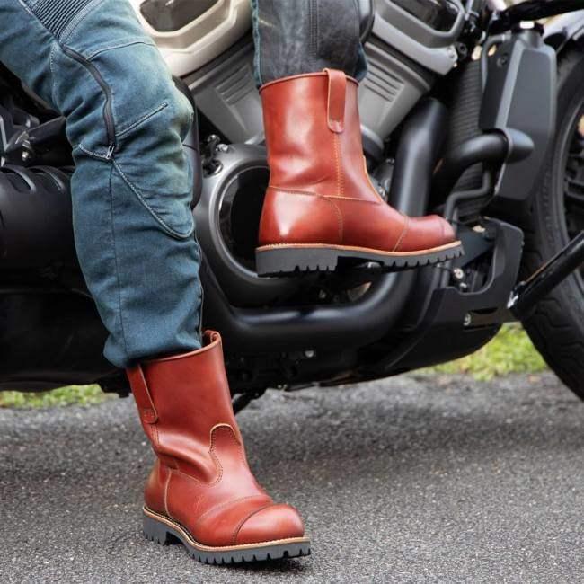 DEGNER デグナー シフトガード付レザープルオンブーツ サイズ：26.5cm 