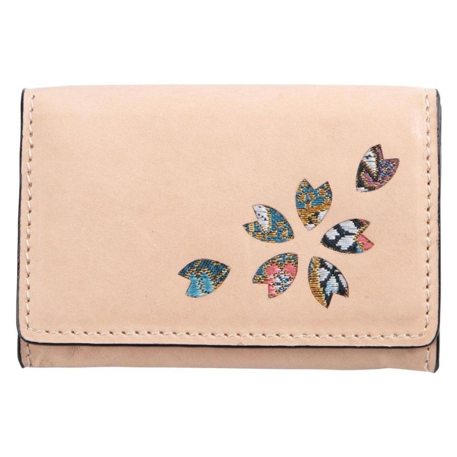 DEGNER（デグナー） 花山レザー名刺ケース カラー：タン-都桜 その他