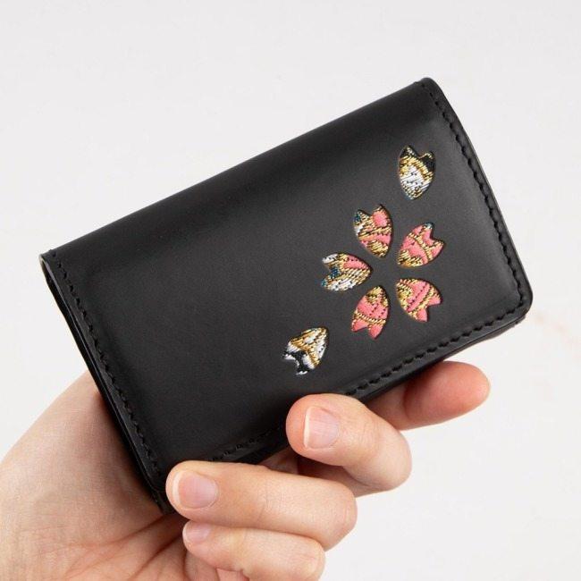 DEGNER（デグナー） 花山レザー名刺ケース カラー：タン-都桜 その他