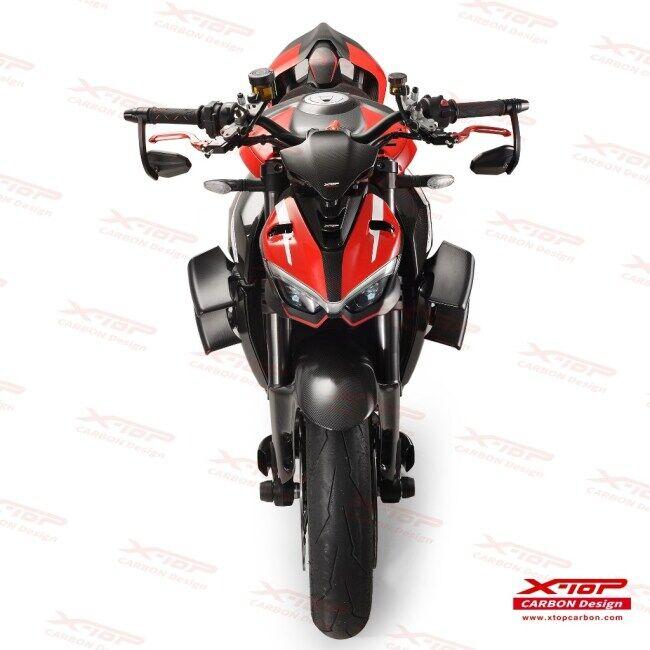 X-TOP エックストップ フロントヘッドライトアップカウル STREETFIGHTER V2 V4 S SP SP2 DUCATI ドゥカティ インナーカウル・インナーパネル 外装_11