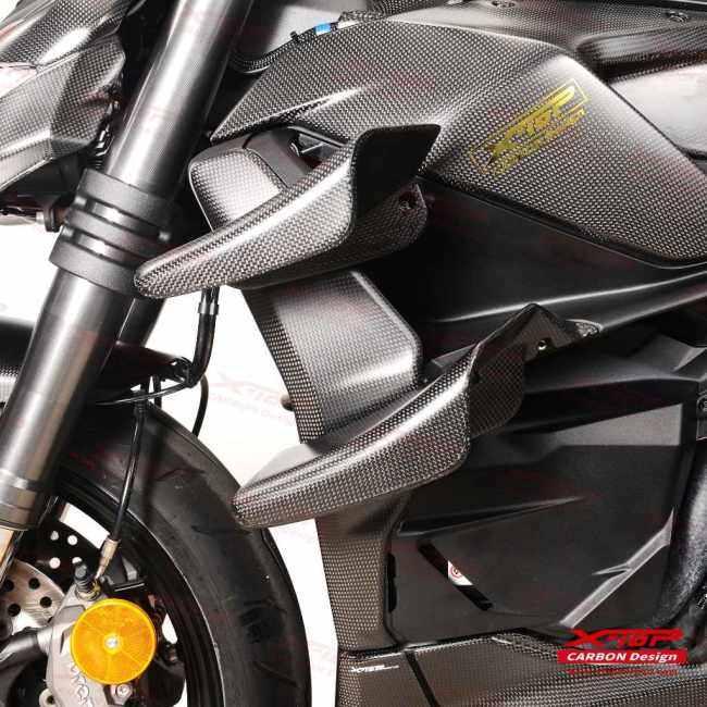 X-TOP エックストップ ラジエーターサイドカバー STREETFIGHTER V2 DUCATI ドゥカティ サイドカウル・サイドカバー カウル関連 外装の画像
