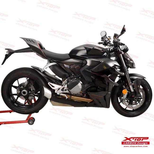 X-TOP エックストップ ラジエーターサイドカバー STREETFIGHTER V2 DUCATI ドゥカティ サイドカウル・サイドカバー カウル関連 外装の画像