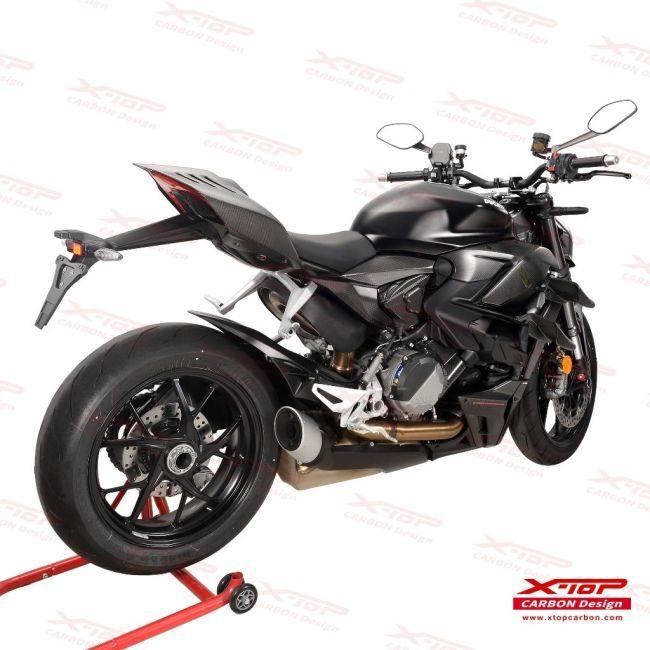 X-TOP エックストップ ラジエーターサイドカバー STREETFIGHTER V2 DUCATI ドゥカティ サイドカウル・サイドカバー カウル関連 外装の画像