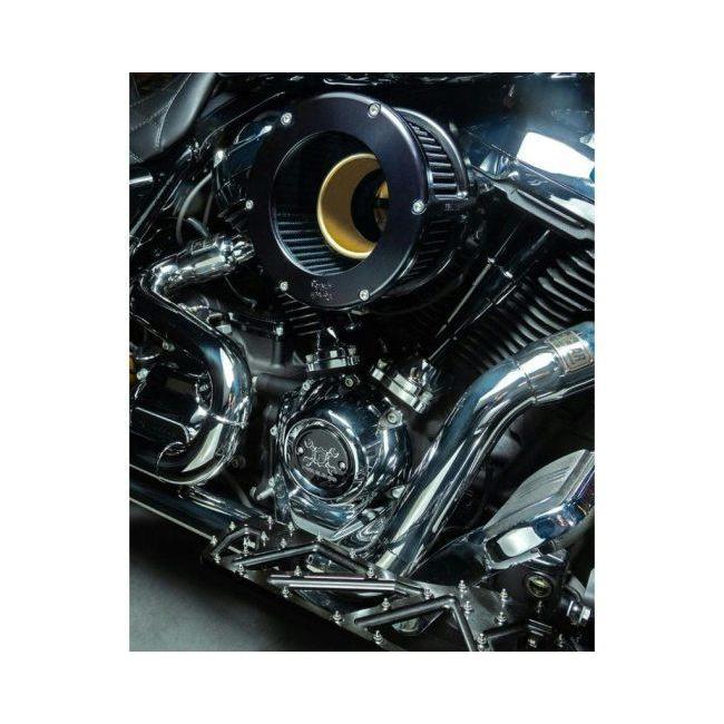 FEULING フューエリング BA エアクリーナー用 ベロシティースタック カラー：ゴールド ミルウォーキーエイトモデル HARLEY-DAVIDSON ハーレーダビッドソン_1
