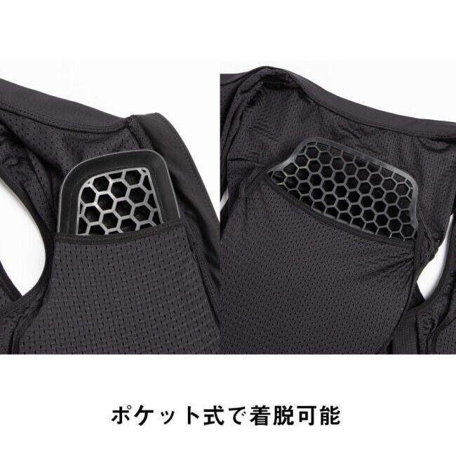 DEGNER（デグナー） PS-14 エアスルーインナープロテクター長袖 サイズ