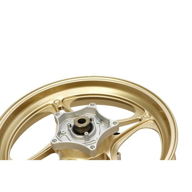 GALE SPEED ゲイルスピード 【TYPE-J フロント】アルミニウム鍛造ホイール ホイールカラー：ゴールド / ガラスコーティング：あり ZEPHYR1100RS ホイール | GALE SPEED | 03