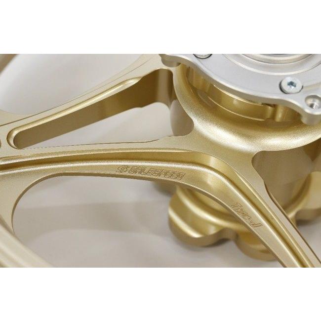 GALE SPEED ゲイルスピード 【TYPE-J フロント】アルミニウム鍛造ホイール ホイールカラー：ゴールド / ガラスコーティング：あり ZEPHYR1100RS ホイール | GALE SPEED | 05