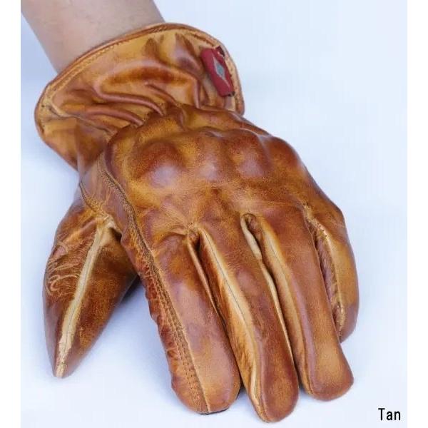 Jams Gold ジャムズゴールド STAINS レザーグローブ サイズ：L