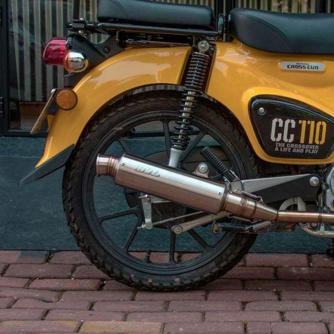 クロスカブ：BVL フルエキ・マフラー BVL ビーヴィーエル フルエキゾーストマフラー CROSS CUB 110