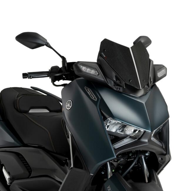 Puig ウィンドシールド スモーク YAMAHA X-MAX用 Puig（プーチ） V-TECH LINE スポーツスクリーン (Windshield V-Tech