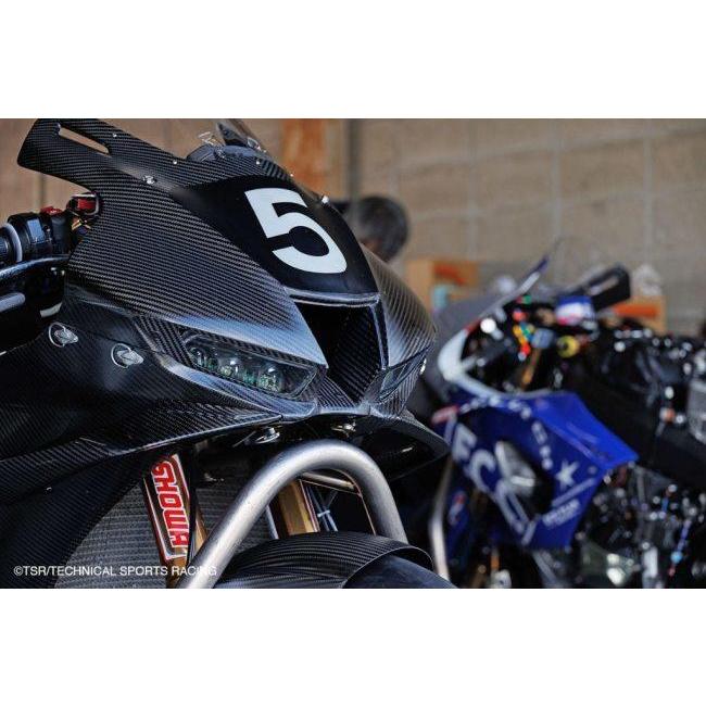 TSR テクニカルスポーツレーシング DRY CARBON FRONT COWL SET RACING