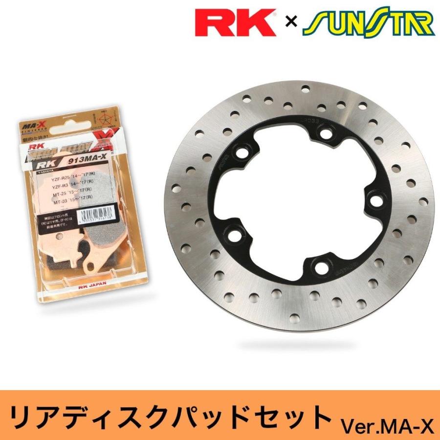 SUNSTAR サンスター PREMIUM RACING［プレミアムレーシング］リアディスクローター・ブレーキパッドセット YZF-R1 YZF-R1M YZF-R6 YAMAHA ヤマハ ブレーキ | SUNSTAR（バイク）