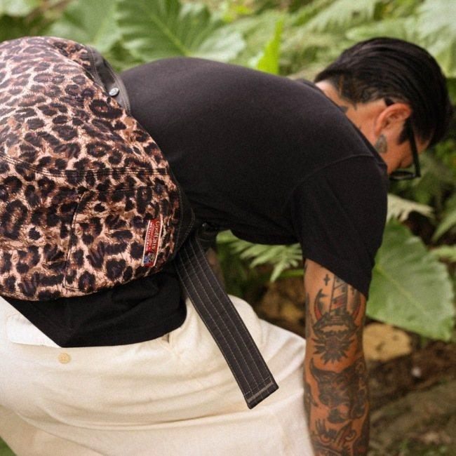 Metalize Productions メタライズプロダクションズ METALIZE X COOL CATS Nylon Leopard Newsboy バッグ ショルダーバッグの画像