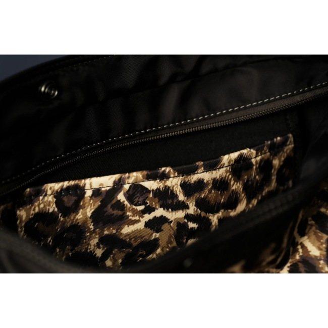 Metalize Productions メタライズプロダクションズ METALIZE X COOL CATS Nylon Leopard Newsboy バッグ ショルダーバッグの画像
