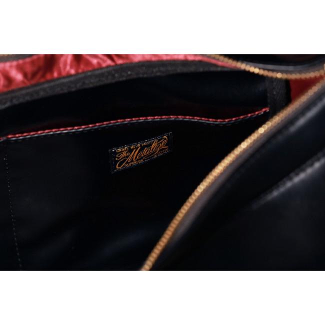 Metalize Productions メタライズプロダクションズ PU Rhombus Grid Half-Moon バッグ Black ショルダーバッグの画像