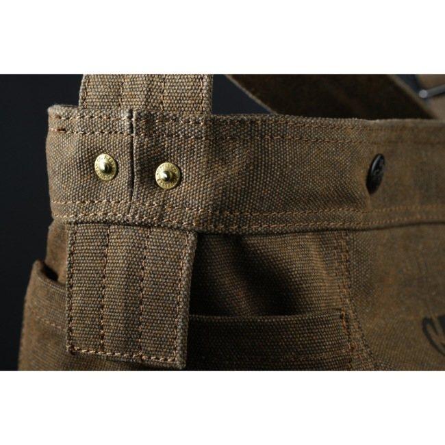 Metalize Productions メタライズプロダクションズ Olden Times Vintage Canvas Newsboy バッグ プリント／ウォッシュブラウン ショルダーバッグの画像