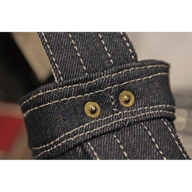 Metalize Productions メタライズプロダクションズ Olden Times Vintage Canvas Newsboy 生デニムバッグ ショルダーバッグ バッグの画像
