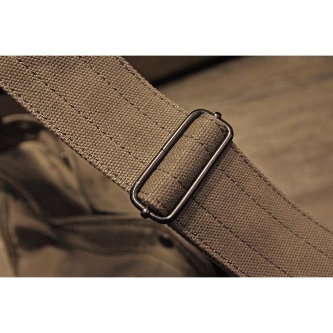 Metalize Productions メタライズプロダクションズ Olden Times Vintage Canvas Newsboy バッグ カラー：Coffee purple ショルダーバッグの画像
