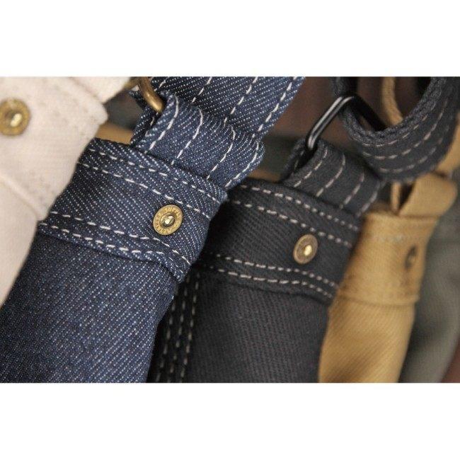 Metalize Productions メタライズプロダクションズ Olden Times Vintage Canvas Newsboy バッグ(M) カラー：Army green ショルダーバッグ バッグの画像