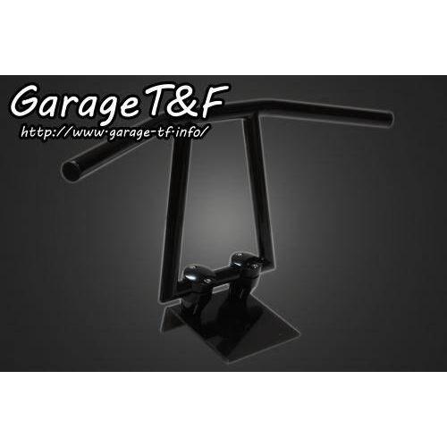 Garage T&F ガレージ アタッカーバーハンドル ブラック(25.4mm) サイズ：10インチ YAMAHA ヤマハ HONDA ホンダ KAWASAKI カワサキ SUZUKI スズキ  ハンドル | Garage T＆F