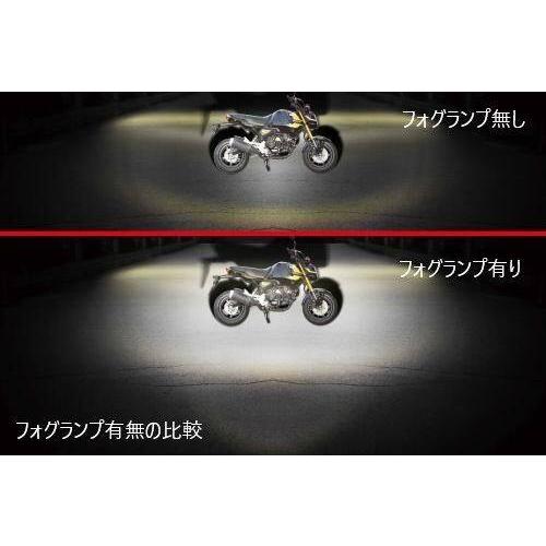 SP武川 SPタケガワ LEDフォグランプキット(カットライン／10W)(アンダーフレーム用)／クロスカブ50／110(AA06／JA10／JA45／JA60)(2個入) HONDA ホンダ 灯火類_4
