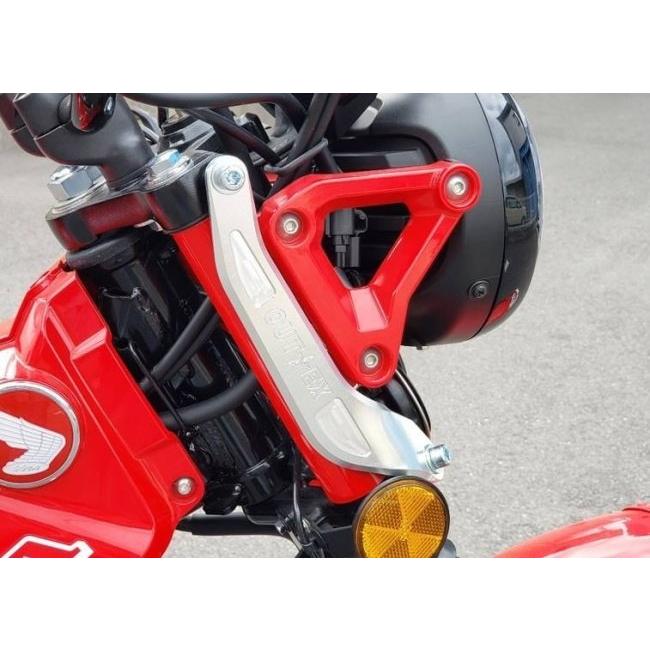 OUTEX アウテックス ステムスタビライザー(アルミ素材) カラー：焼付塗装／ターメリックイエロー CT125ハンターカブ HONDA ホンダ ステムスタビライザー 足回り | OUTEX | 02