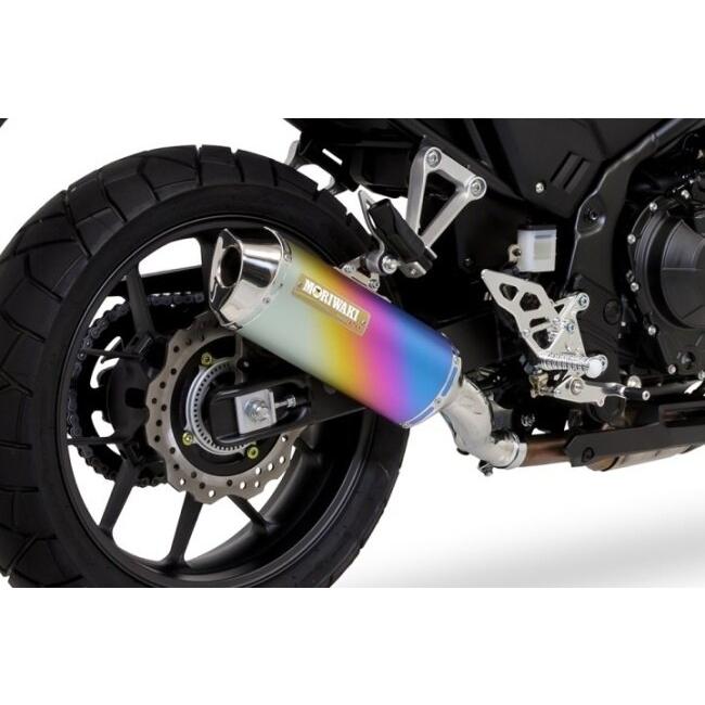 MORIWAKI ENGINEERING モリワキエンジニアリング スリップオンマフラー Exhaust MX サイレンサーカラー：ANO(アノダイズドチタニウム) CBR400R 400X NX400 | モリワキ | 07
