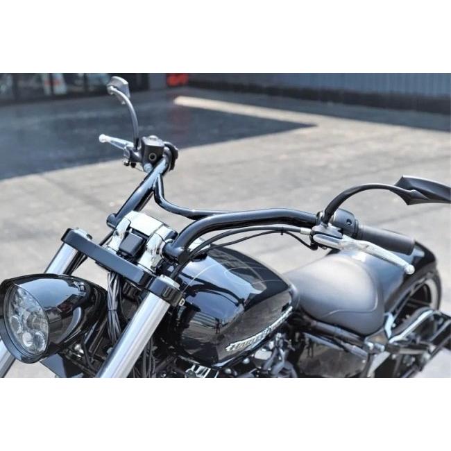 トライジャ　プルバックハンドル　ブラック　FXBR / FXBRS ハンドル プルバック（ダイレクトマウント）クローム FXBR/FXBRS