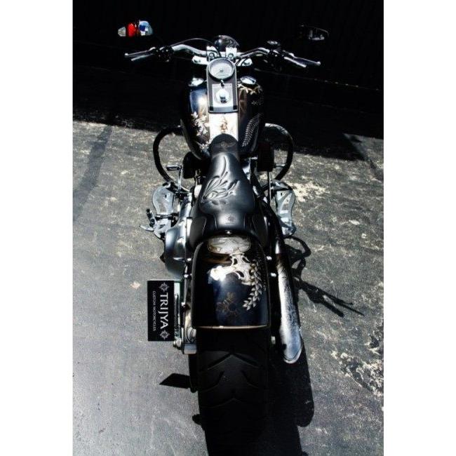 TRIJYA トライジャ フットボード Knight フットボードカラー：ポリッシュ FLソフテイルモデル HARLEY-DAVIDSON ハーレーダビッドソン ステップ 足回り_2