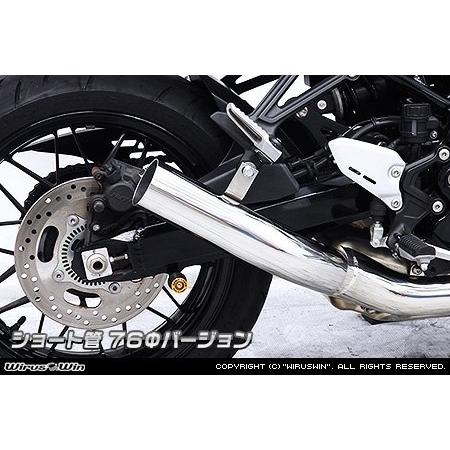 WirusWin（ウイルズウィン） スリップオンマフラー ショート管