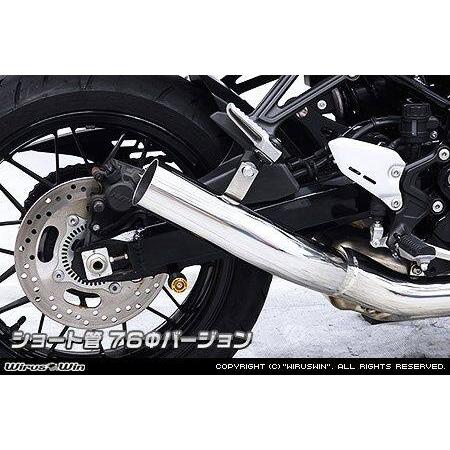 WirusWin（ウイルズウィン） スリップオンマフラー ショート管