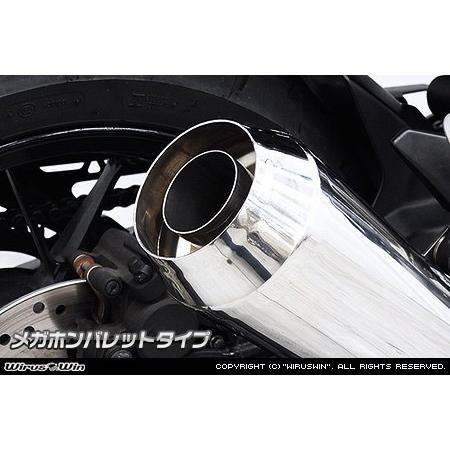 WirusWin（ウイルズウィン） スリップオンマフラー サイレンサー形状