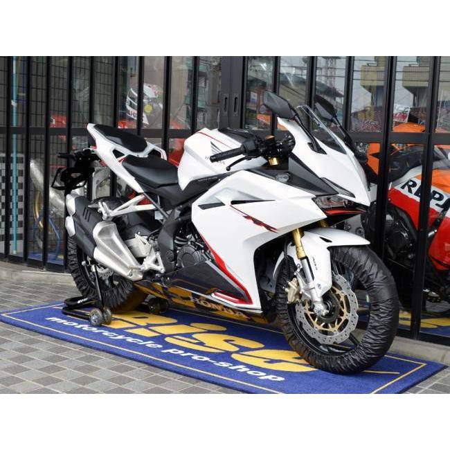 motorcycle pro-shop Rise モーターサイクルプロショップ ライズ 17インチJr. タイヤ保護カバー【まもる君】 カラー：ブラック タイヤカバー | ブランド登録なし | 03