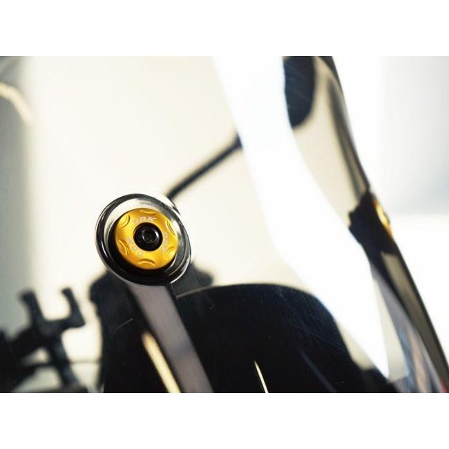 ブランド登録なし - DUCABIKE (DBK) ドゥカバイク (ディービーケー) 気流映写幕用 ブッシングキット 色合い：黒いこと STELVIO V100 MANDELLO S AVIAZIONE NAVALE 飾りつけ