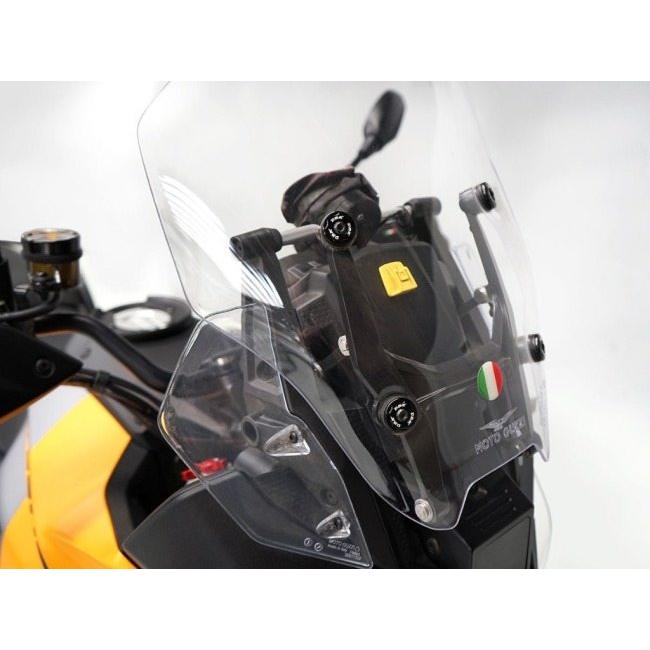 ブランド登録なし - DUCABIKE (DBK) ドゥカバイク (ディービーケー) 気流映写幕用 ブッシングキット 色合い：黒いこと STELVIO V100 MANDELLO S AVIAZIONE NAVALE 飾りつけ