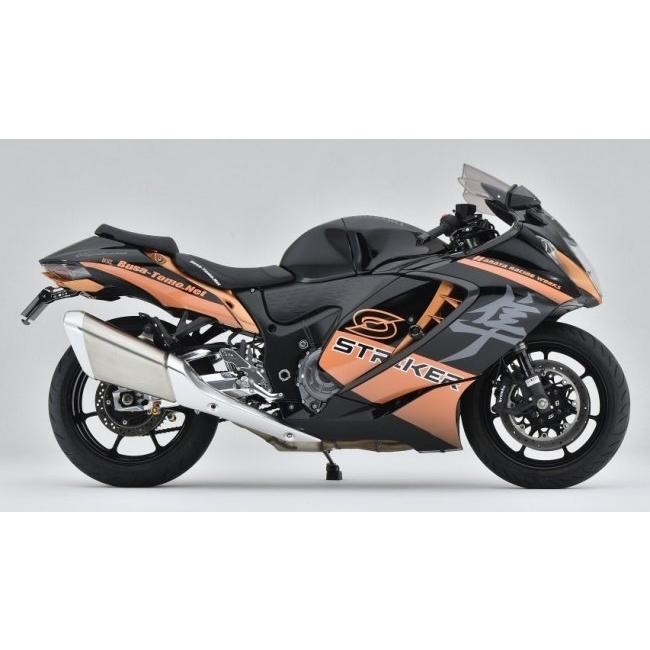 STRIKER ストライカー アルミビレットフェンダーレスキット カラー：ゴールド Hayabusa SUZUKI スズキ フェンダーレスキット フェンダー関連 外装_3