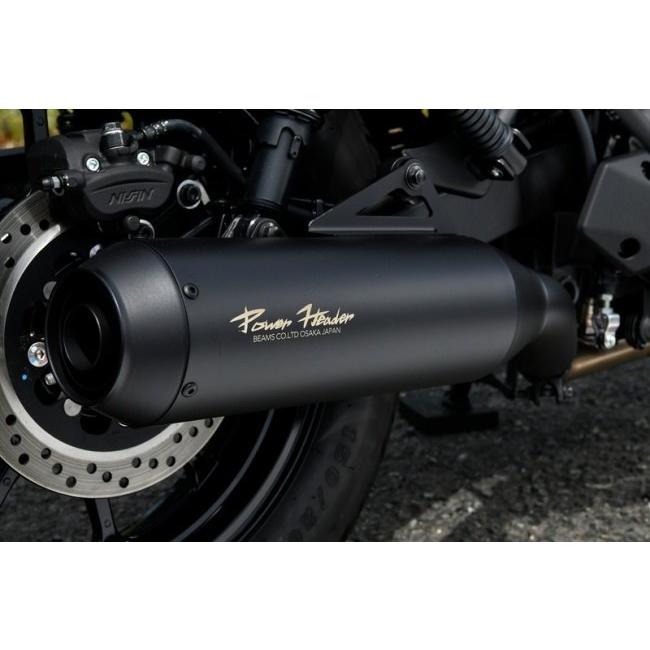 BEAMS ビームス パワーヘッダーRS エリミネーター400 SE KAWASAKI カワサキ スリップオンマフラー マフラーの画像