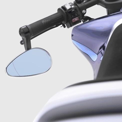 rizoma（リゾマ） バーエンドミラー REVERSE RADIAL カラー