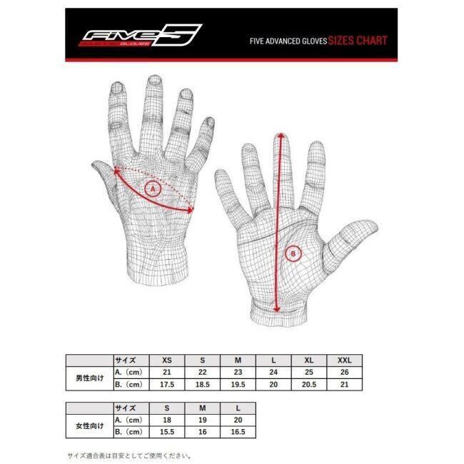 FIVE ADVANCED GLOVES FIVE ファイブ RFX1 EVO [アールエフエックス