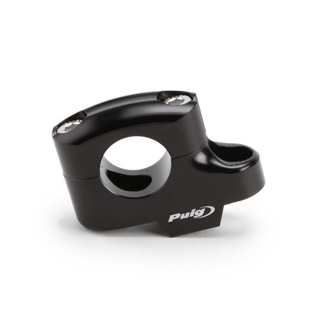 Puig プーチ プルバックライザー (PULLBACK RISERS) カラー：ブラック ハンドルポスト・ハンドルライザー ハンドル周辺パーツ ハンドル
