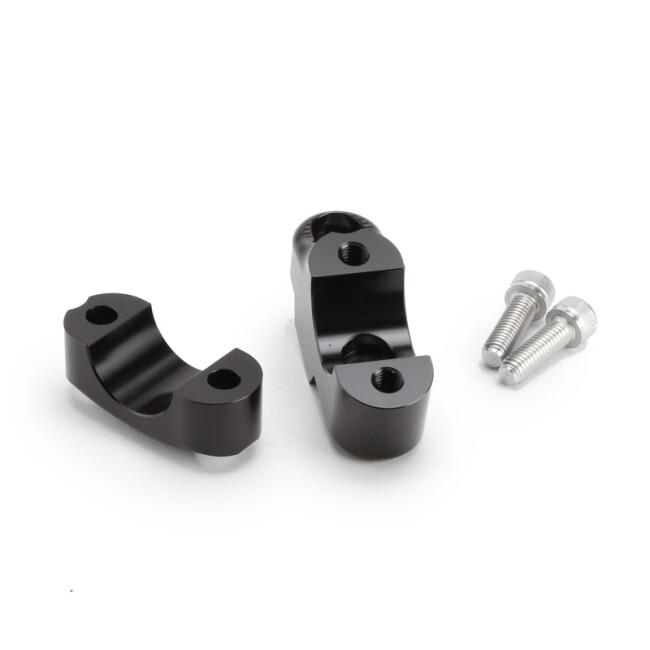 Puig プーチ プルバックライザー (PULLBACK RISERS) カラー：ブラック ハンドルポスト・ハンドルライザー ハンドル周辺パーツ ハンドル