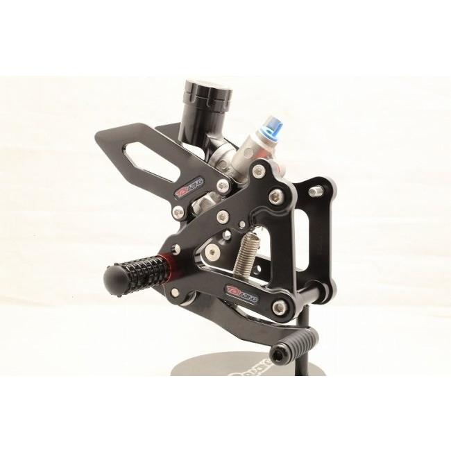 ブラストレーシング製 NSRmini.50後期用ラム圧キット T2Racing T2 Racing T2レーシング ステップキット カラー：ブラック